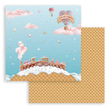 Block de Cartulinas ''Romantic Candy Christmas" de 20.3x20.3 cm (vista 2)