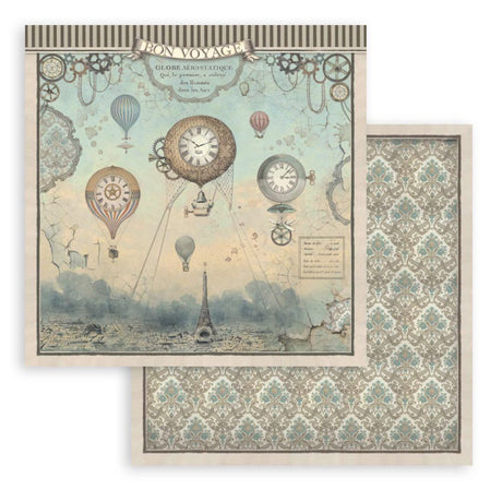 Block de Cartulinas ''Voyages Fantastiques" de 20.3x20.3 cm (vista 2)