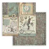 Block de Cartulinas ''Voyages Fantastiques" de 20.3x20.3 cm (vista 4)