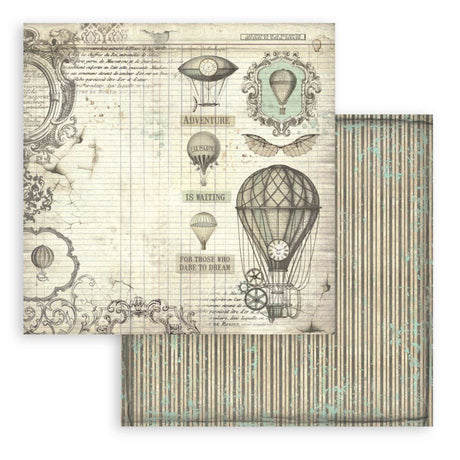 Block de Cartulinas ''Voyages Fantastiques" de 20.3x20.3 cm (vista 5)