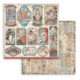 Block de cartulinas ''Sir Vagabond in Japan'' de 20.3x20.3cm (vista 5)