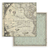 Block de Cartulinas ''Fondos Voyages Fantastiques" de 20.3x20.3 cm (vista 4)