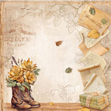 Block de Cartulinas ''Romantic Golden Harmony" de 20.3x20.3 cm - 22hj (vista 4)
