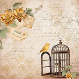 Block de Cartulinas ''Romantic Golden Harmony" de 20.3x20.3 cm - 22hj (vista 5)