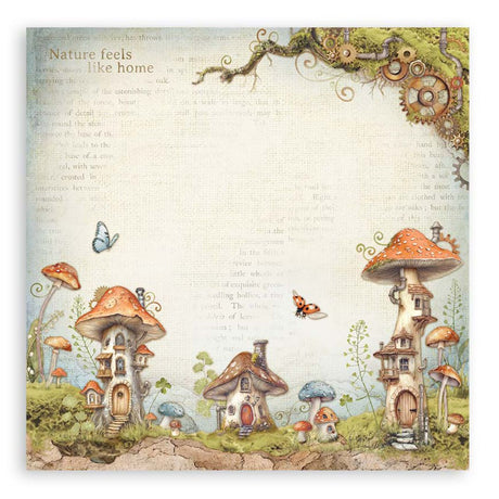 Block de Cartulinas ''Romantic Hidden Grove" de 20.3x20.3cm - 22Hj (vista 2)