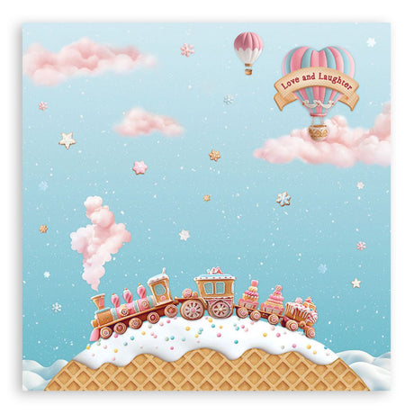 Block de Cartulinas ''Romantic Candy Christmas" de 20.3x20.3 cm - 22HJ (vista 3)