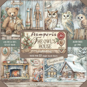 Block de Cartulinas ''The Owl's House" de 30.5x30.5cm - 22Hj