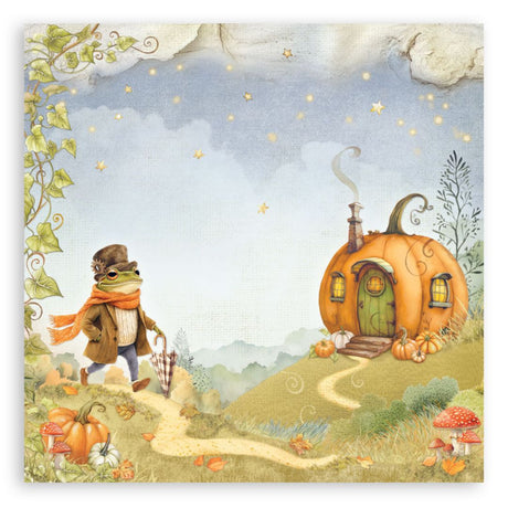 Block de Cartulinas ''Romantic Whispering Woods" de 30.5x30.5cm - 22Hj (vista 4)