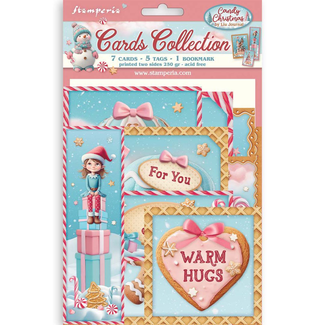 Cards Collection Romantic Candy Christmas