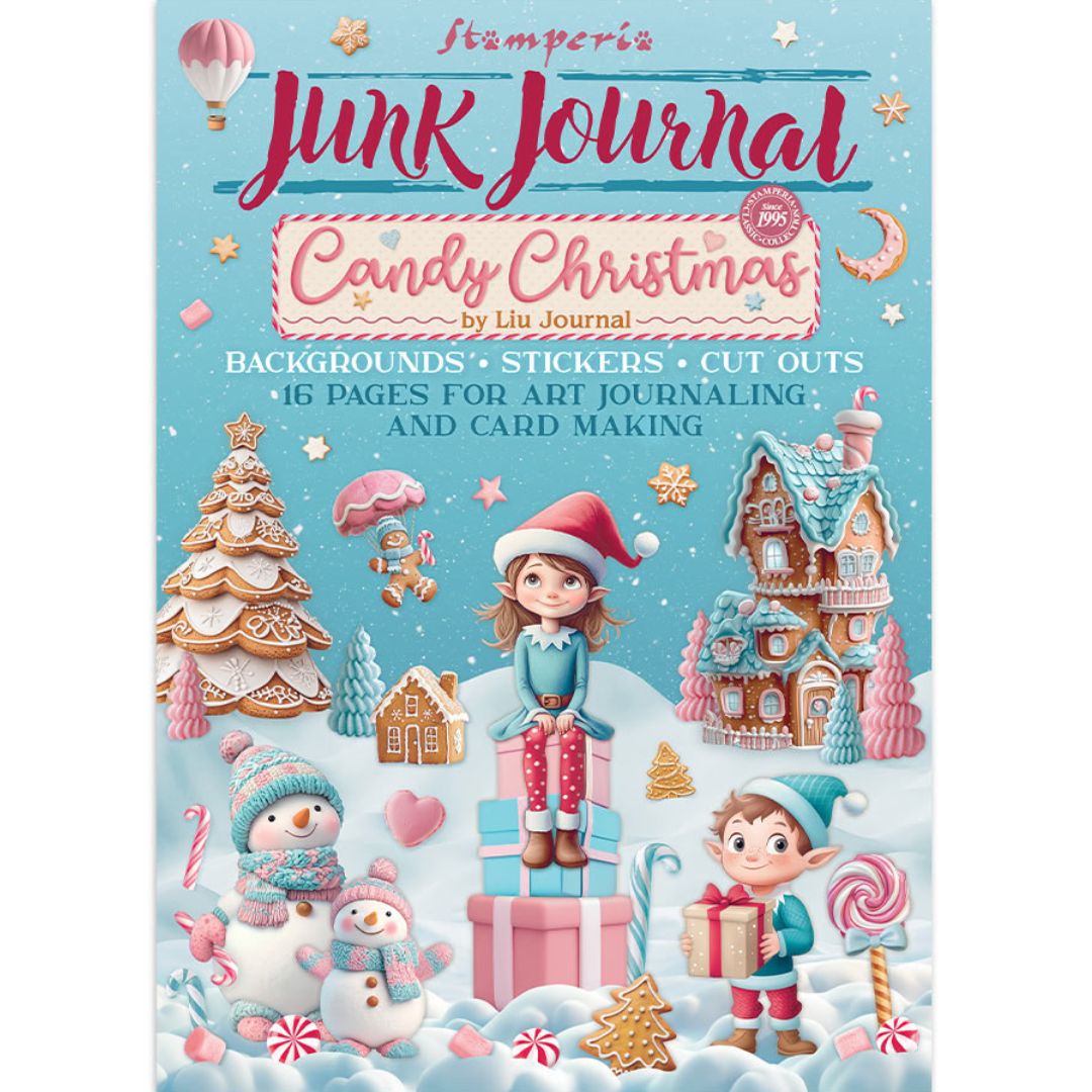 Junk Journal Candy Christmas
