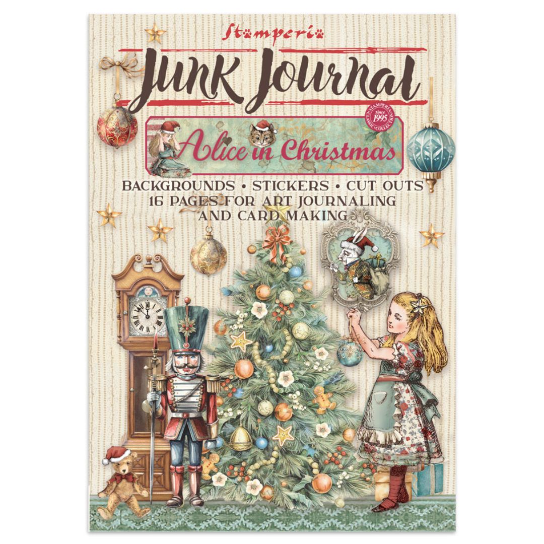 Junk Journal Alice In Christmas - Navidad