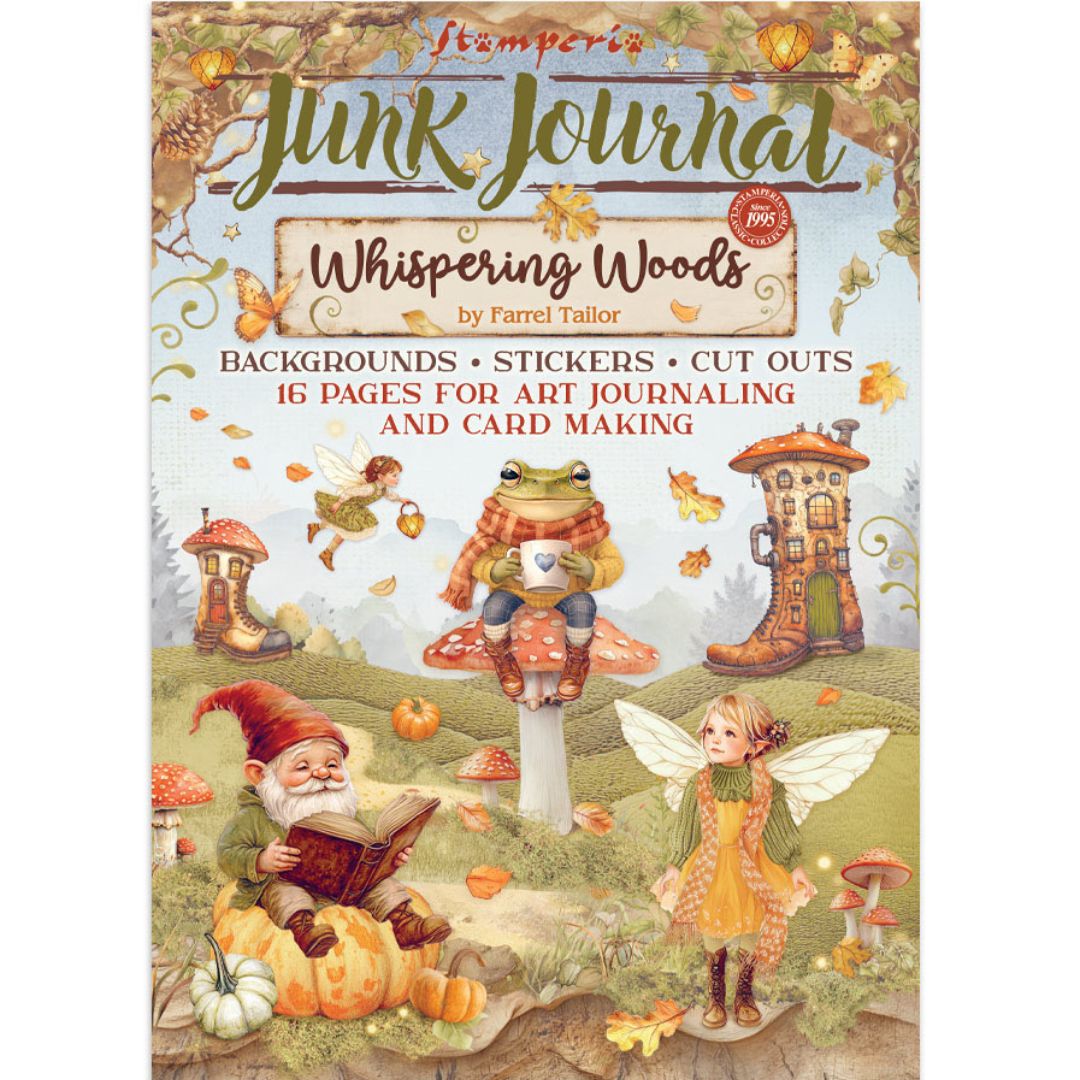 Junk Journal Romantic Whispering Woods