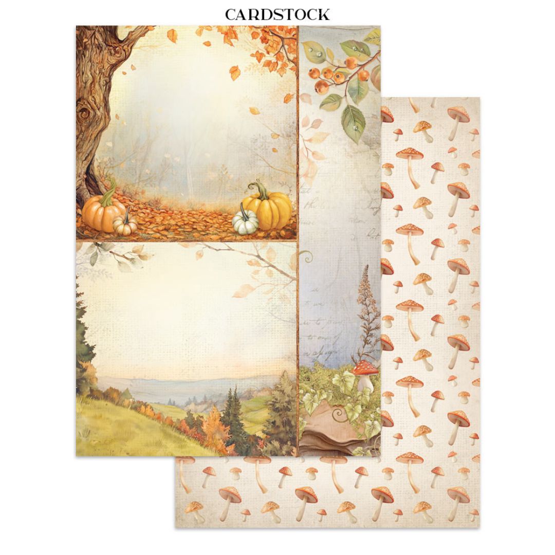 Junk Journal Romantic Whispering Woods (vista 3)