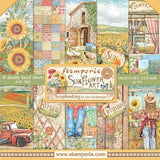 Block de cartulinas "SunFlower Art" de 20.3x20.3 cm