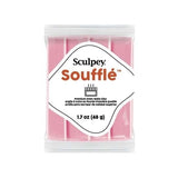 Sculpey Soufflé French Pink (Rosa) – arcilla polimérica acabado gamuza 48 g