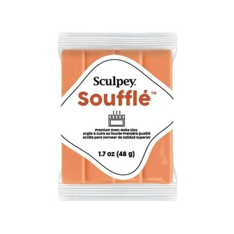 Sculpey Soufflé Pumpkin (Calabaza) – arcilla polimérica gamuza 48 g