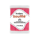 Sculpey Soufflé Magenta – arcilla polimérica acabado gamuza 48 g