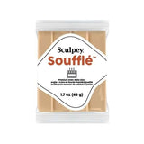 Sculpey Soufflé Latte (Café con Leche) – arcilla polimérica gamuza 48 g