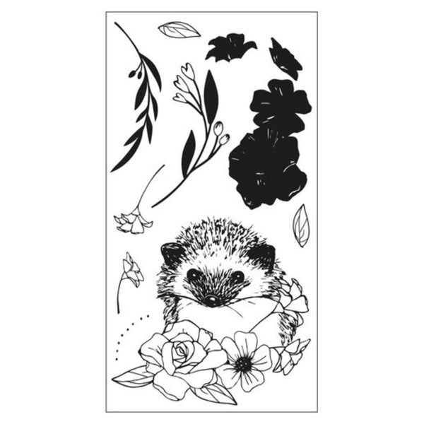 Kit De Sellos Transparentes Aladine Stampo Clear - 10 Sellos Con Motivos De Plumas, Para Manualidades Y Scrapbooking