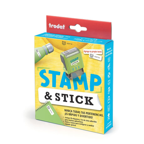 Sello para tela y etiquetas Stamp & Stick