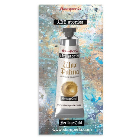Cera Patina Art Story Heritage Gold 40ml - Stamperia