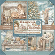 Pack de Cartulinas White Christmas 30.48x30.48cm - 22 hojas - Navidad - Stamperia