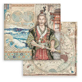Block de cartulinas ''Sir Vagabond in Japan'' de 20.3x20.3cm