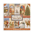 Pack de Cartulinas Silent Night 30.48x30.48cm - 10 hojas - Navidad - Stamperia