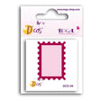 Troquel Rectangular sello postal
