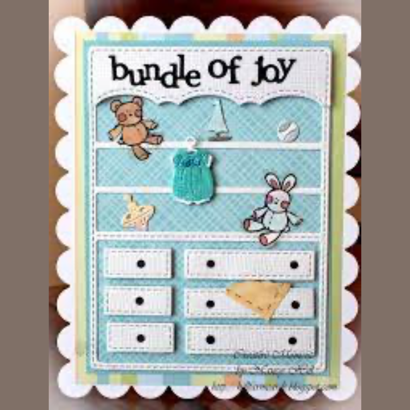 Troquel Baby Wardrobe