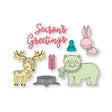 Troqueles Framelits con sellos Folk Christmas - Navidad