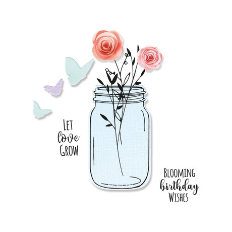 Troqueles Framelits con Sellos Birthday Jar (vista 2)