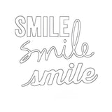 Troquel Palabra Smile (vista 2)