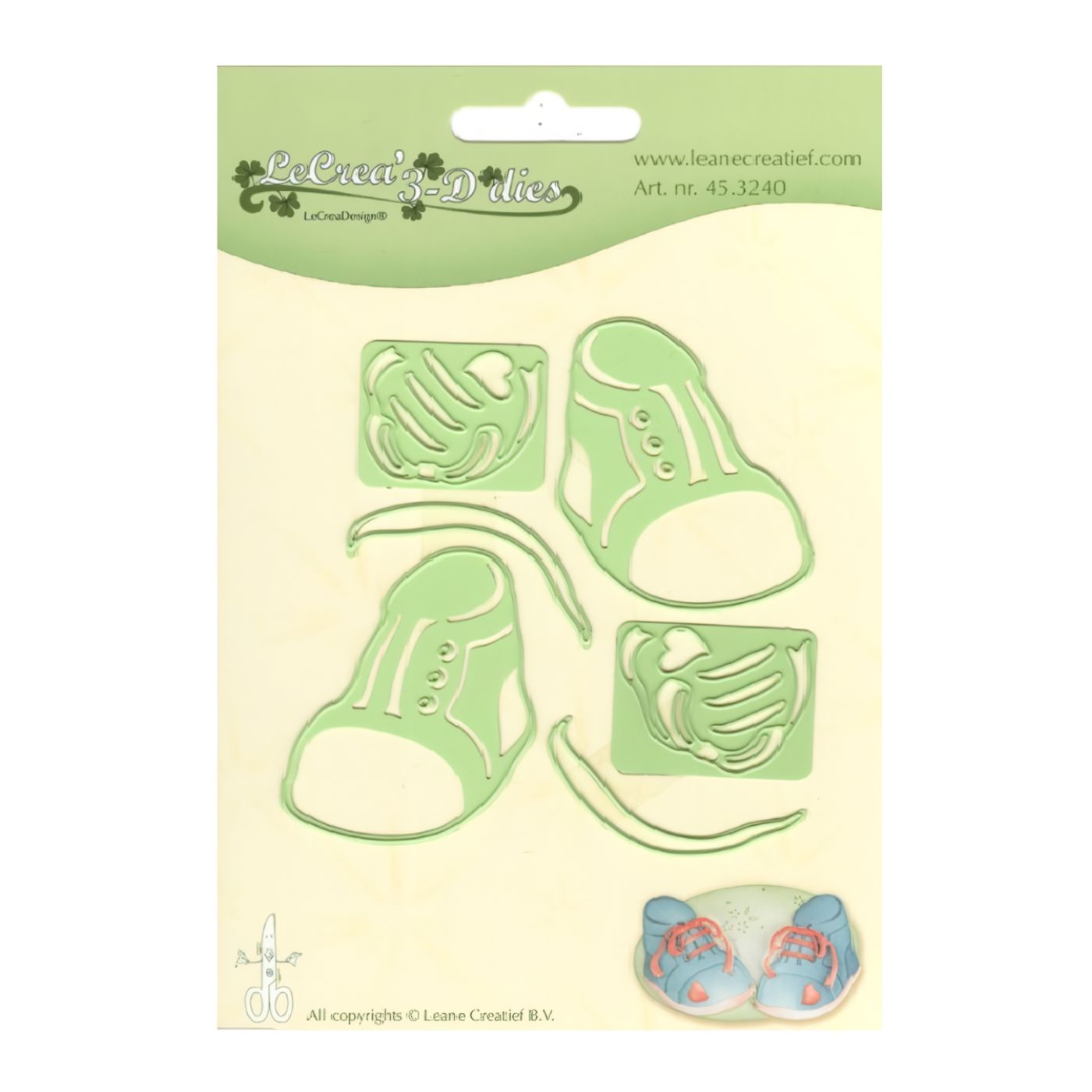 Troquel Zapatos de Bebé