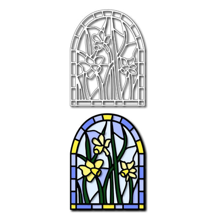 Troquel Ventana Floral