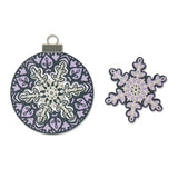 Troqueles Thinlits Copo de nieve, borla grande - Navidad