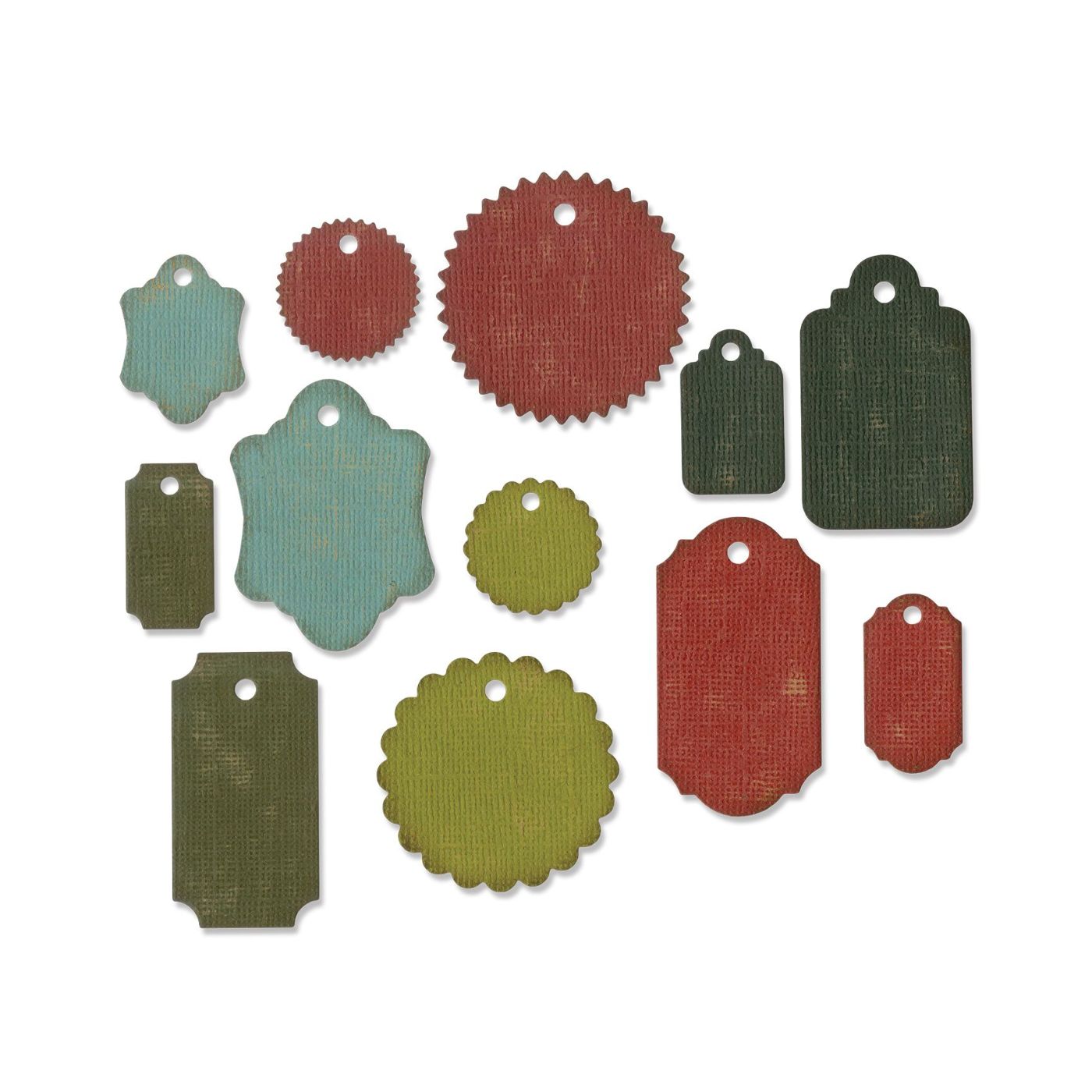 Troqueles Thinlits Tag de Regalos de Tim Holtz