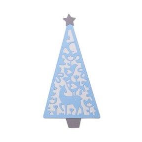 Troqueles Thinlits  Árbol Navidad Folk Art