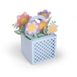 Troqueles Thinlits Tarjeta Canasta de flores