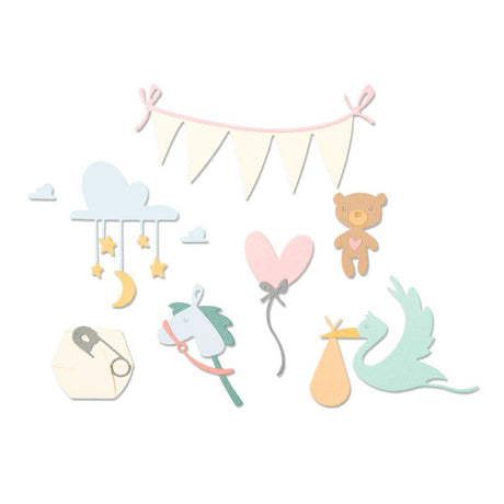 Troqueles Thinlits Lullaby - Bebé