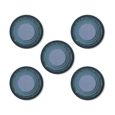 Troqueles Thinlits Stacked Tiles – Circulo de Tim Holtz (vista 4)