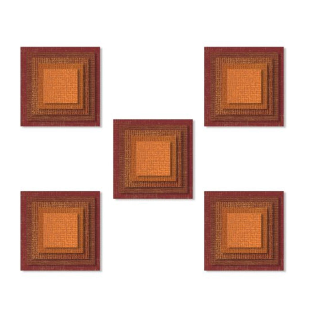 Troqueles Thinlits Stacked Tiles – Cuadrado de Tim Holtz (vista 5)