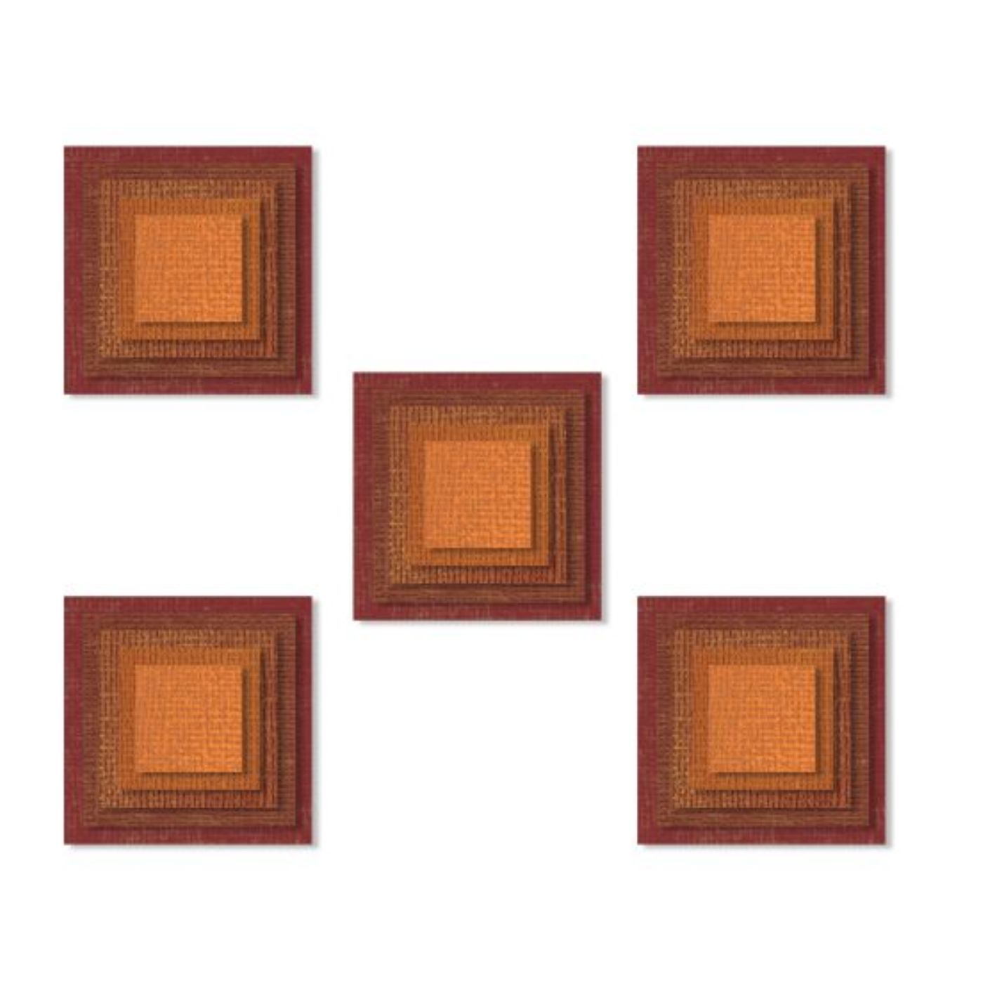 Troqueles Thinlits Stacked Tiles – Cuadrado de Tim Holtz