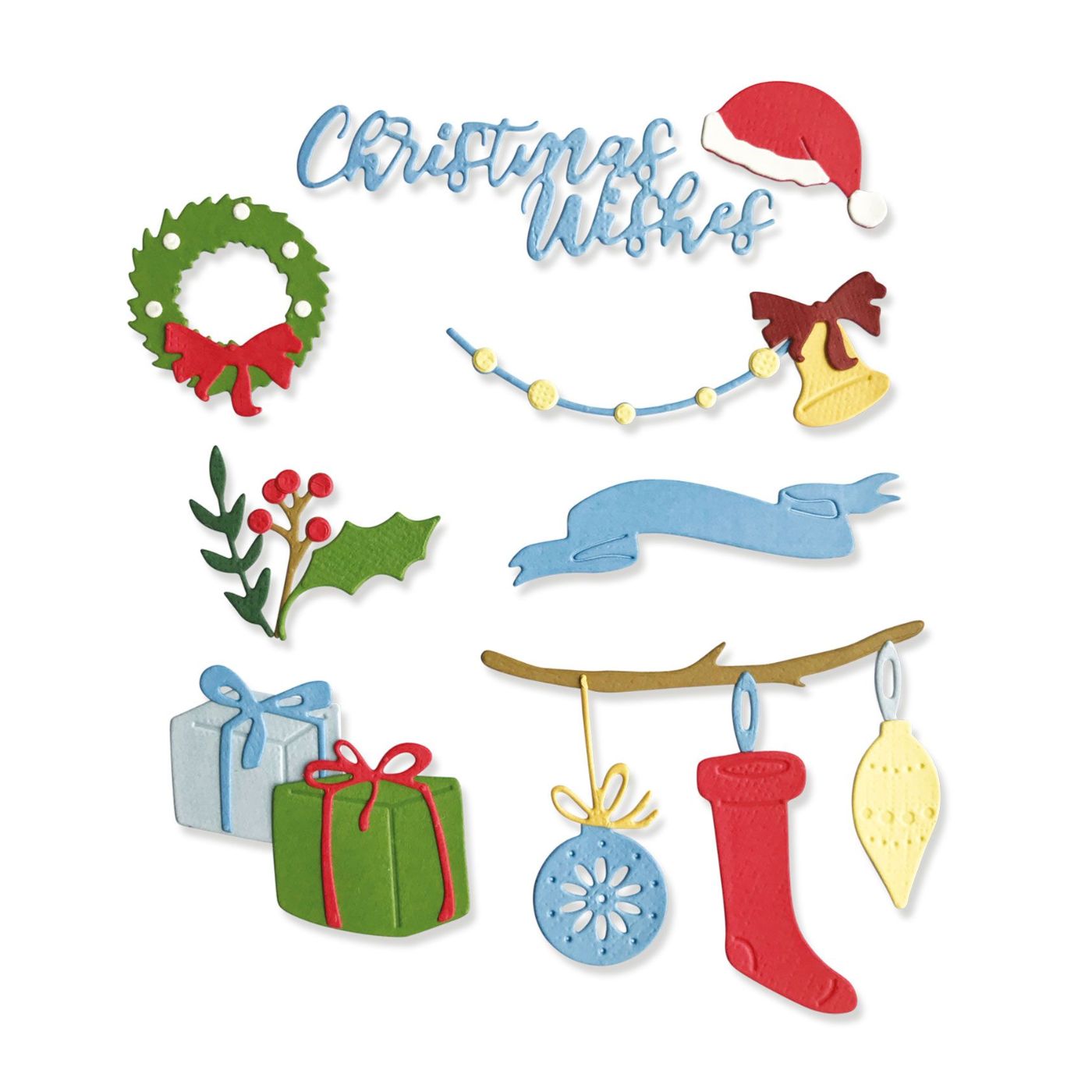 Troqueles Thinlits Decoraciones de Navidad
