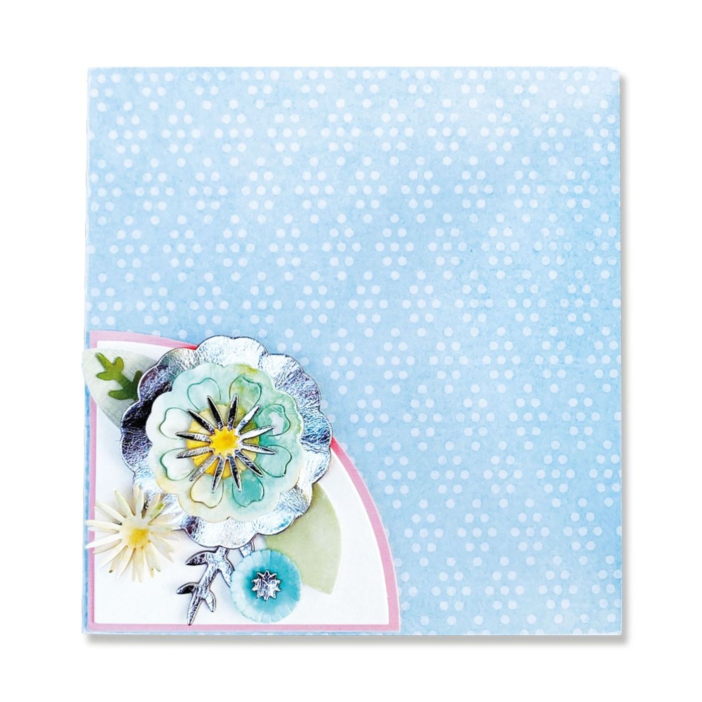 Troqueles Thinlits Pagina con bolsillo y Flores