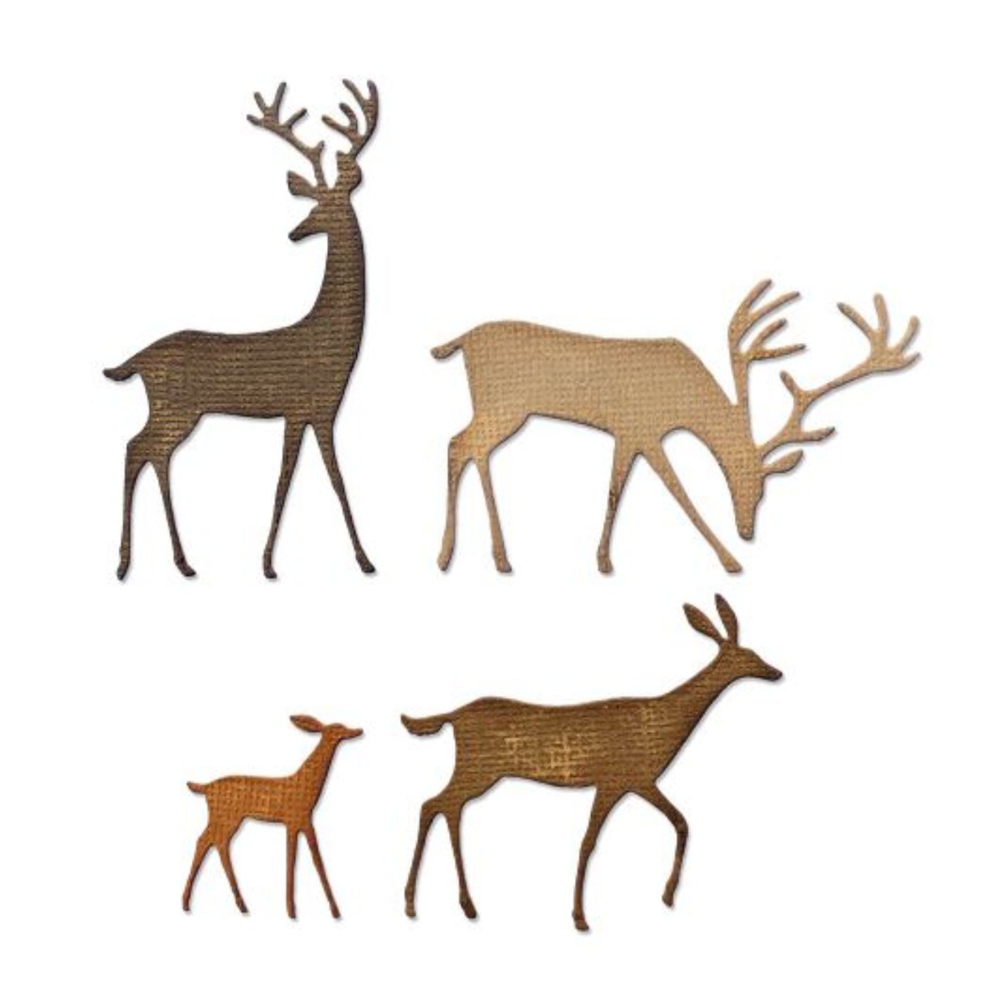 Troqueles Thinlits Darling Deer - Venado - Navidad de Tim Holtz
