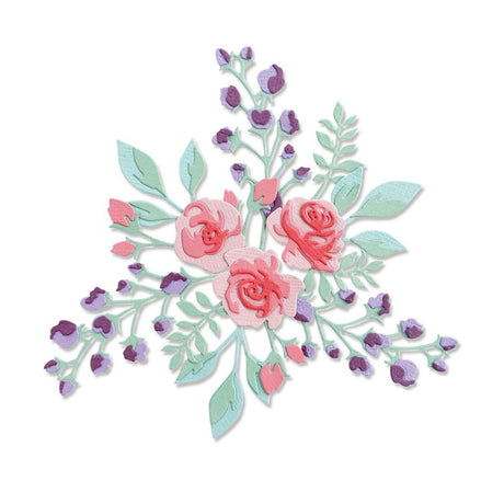 Troquel Thinlits Capas florales N°2