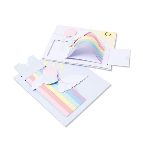 Troqueles Thinlits Tarjeta Slider Arcoíris