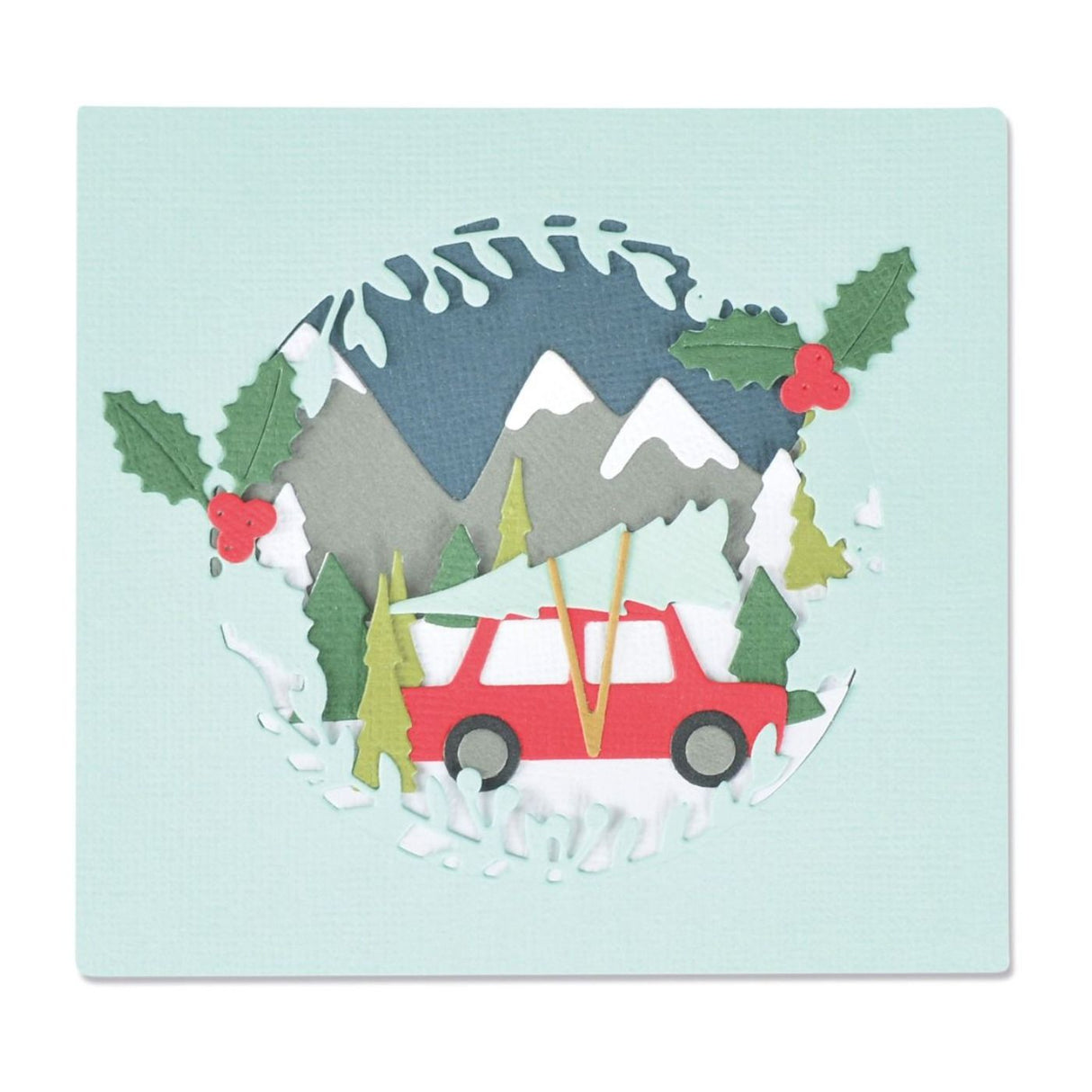Troquel Thinlits Winter Woodland - Navidad (vista 2)