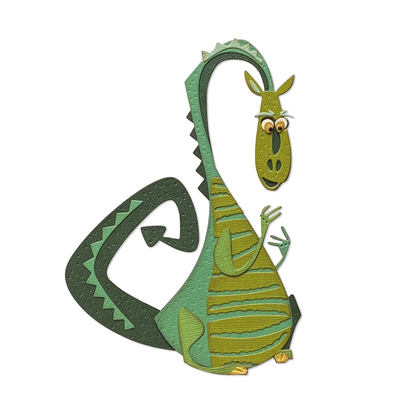 Troqueles Thinlits Colorize Dragón Rupert para armar de Tim Holtz